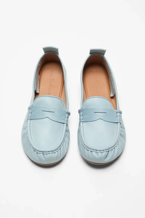 Läderloafers