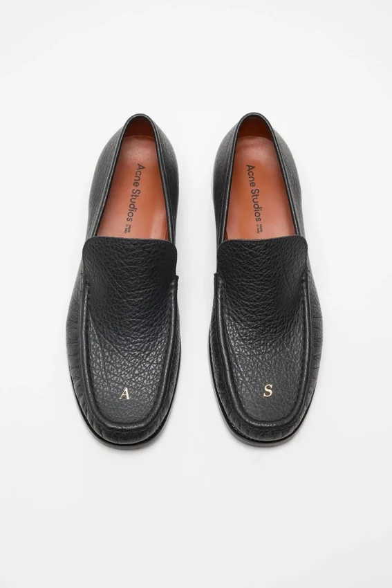 Läderloafers