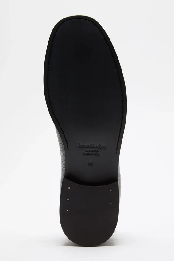 Läderloafers