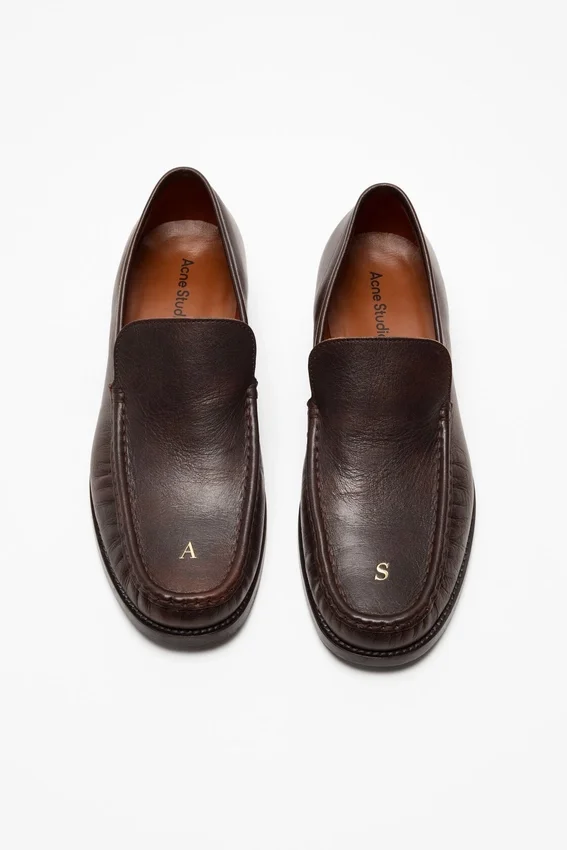 Läderloafers