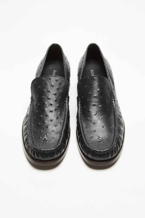 Läderloafers