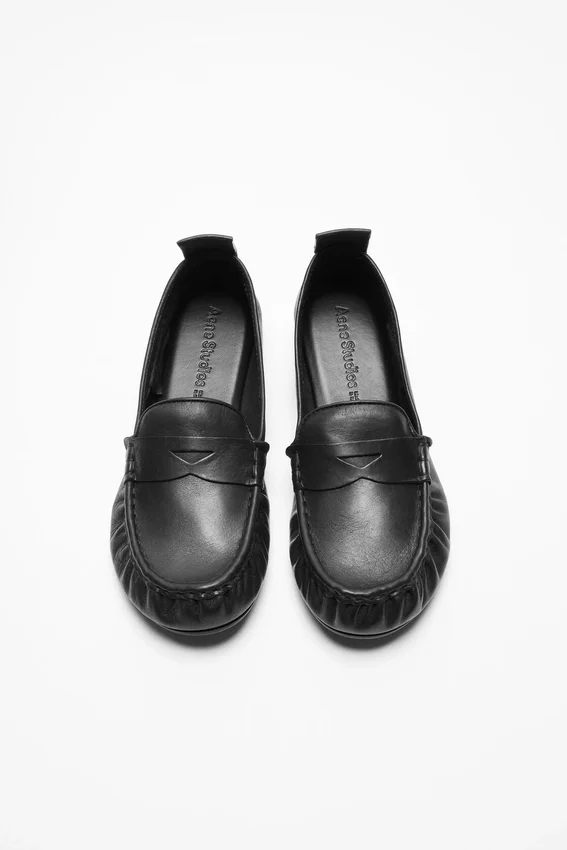 Läderloafers