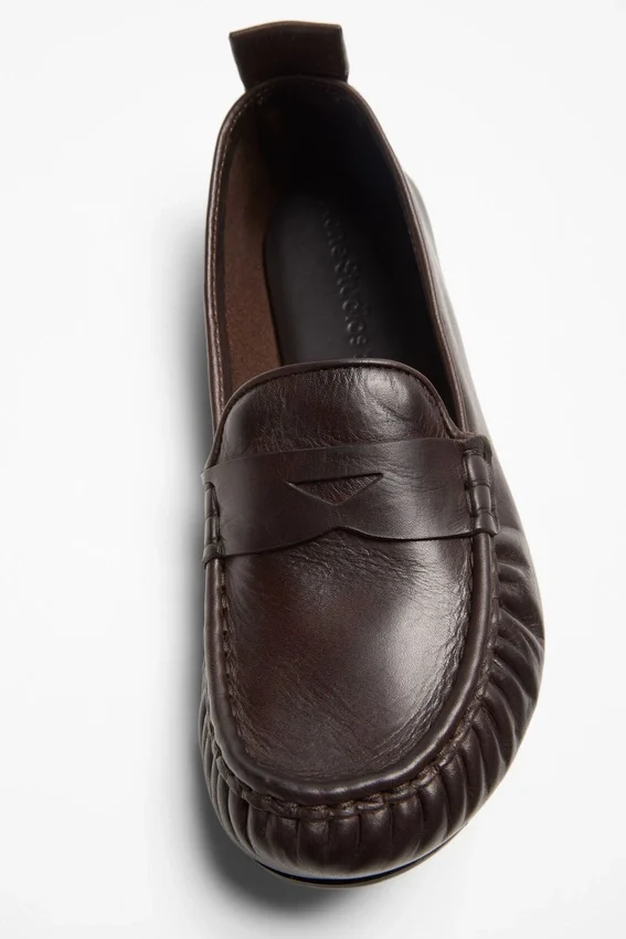 Läderloafers