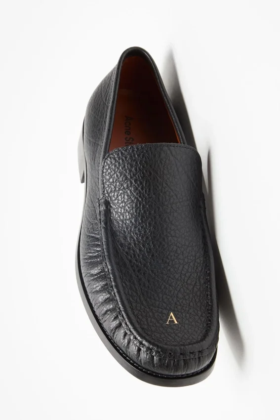 Läderloafers