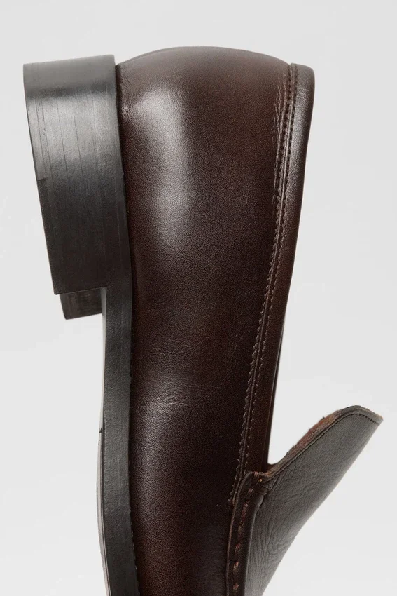 Läderloafers