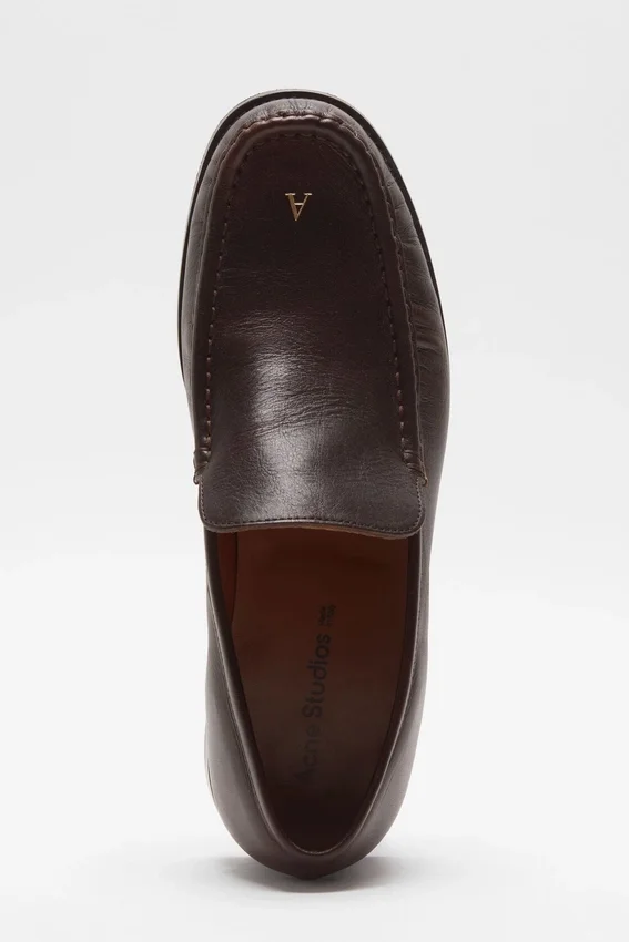 Läderloafers