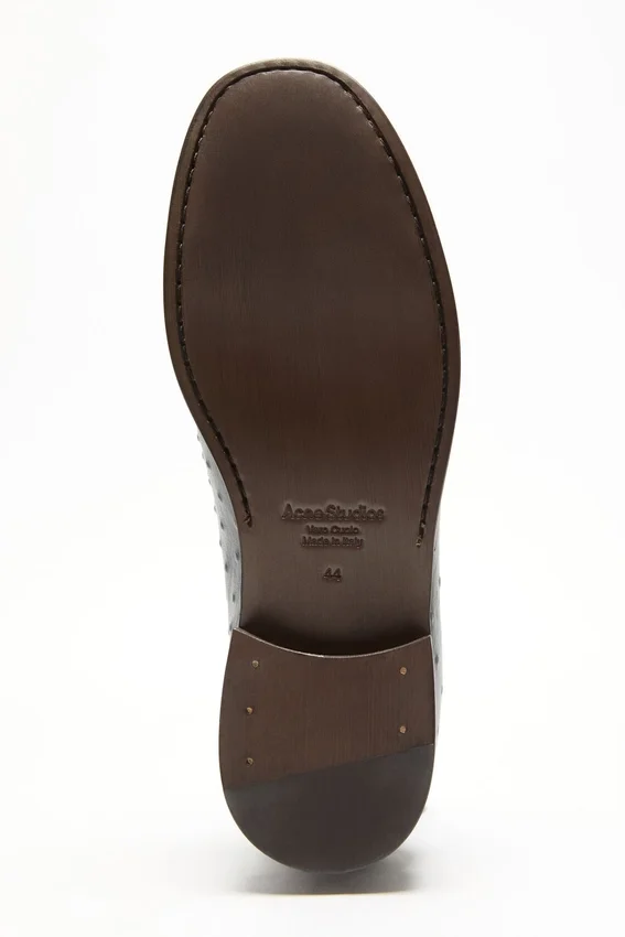 Läderloafers