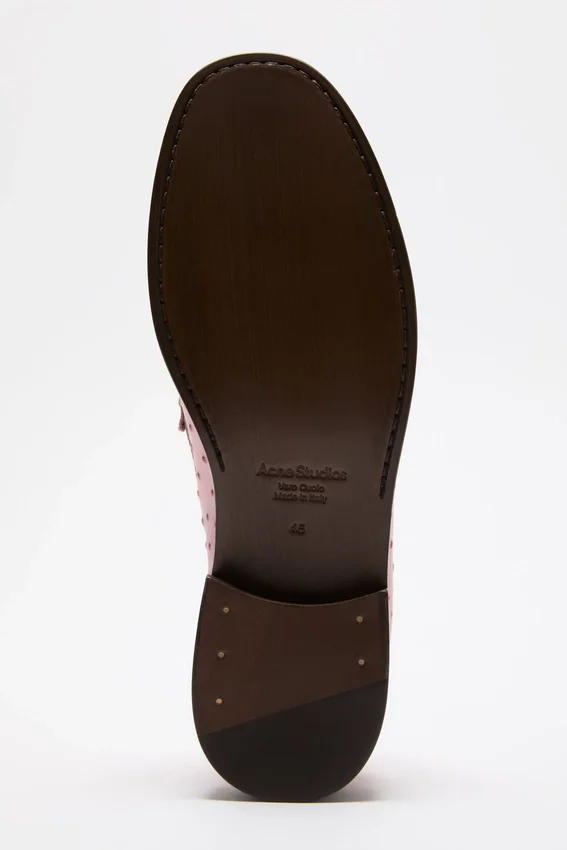 Läderloafers
