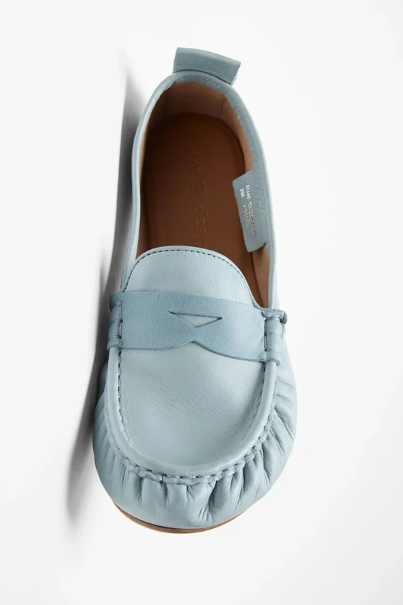 Läderloafers