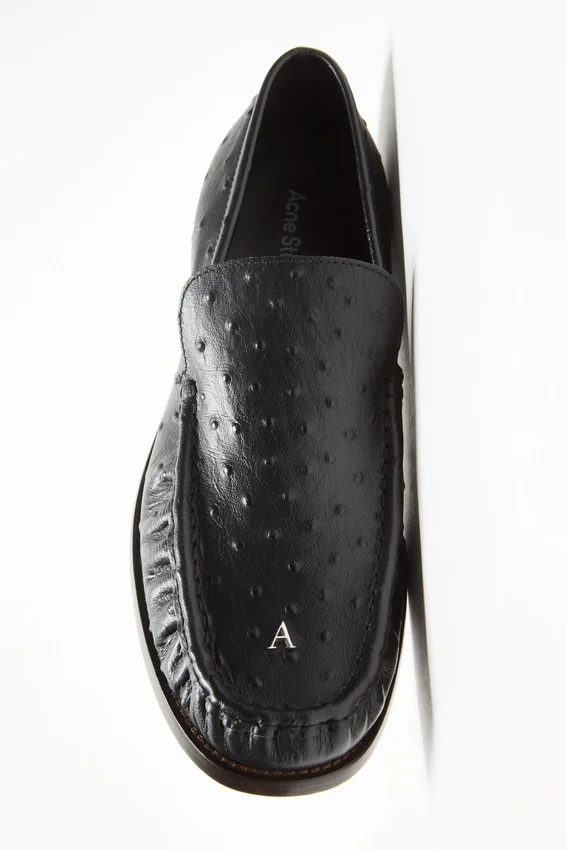 Läderloafers