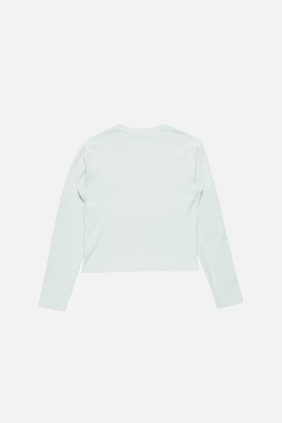 Långärmad T-shirt med logotyp