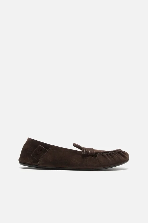 Loafers i mocka