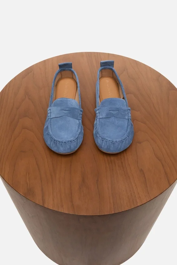 Loafers i mocka