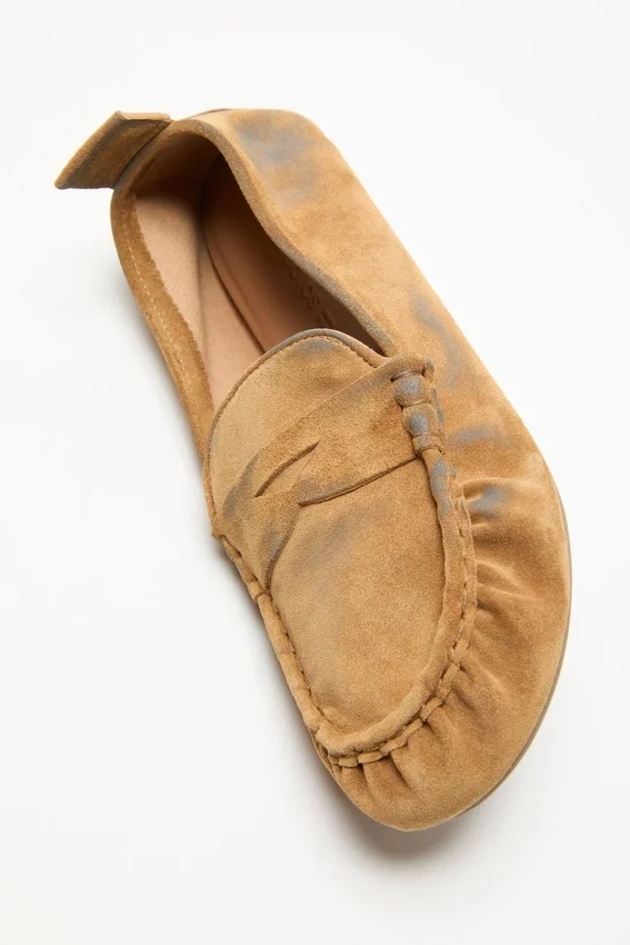 Loafers i mocka