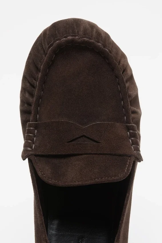 Loafers i mocka