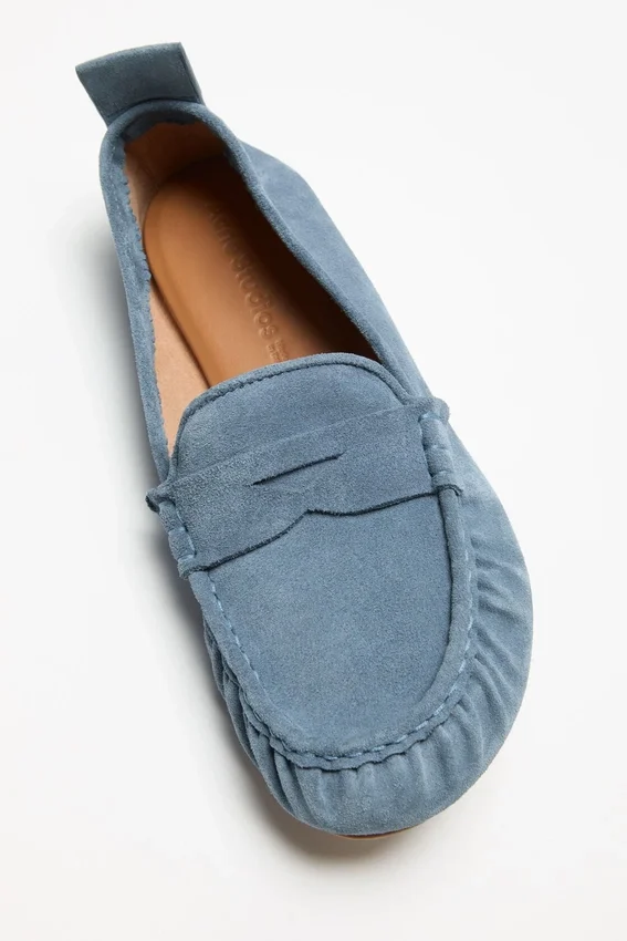 Loafers i mocka