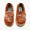 Loafers i shearling