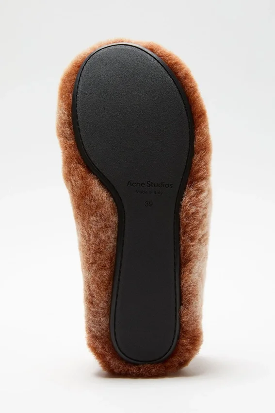 Loafers i shearling