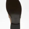 Loafers i vintage-läder