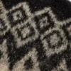 Metallisk stickad tröja