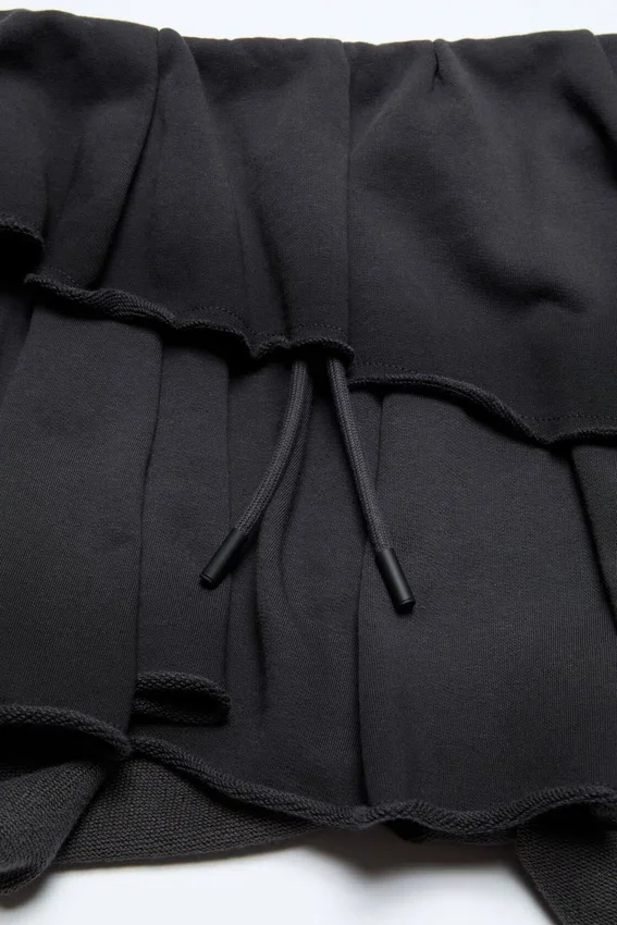 Minikjol i fleece
