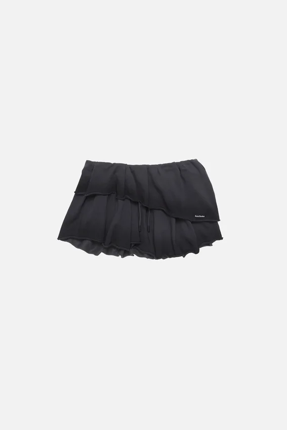 Minikjol i fleece