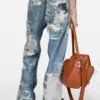 Mönstrade jeans – Regular fit