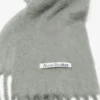 Mohair-halsduk med logotyp