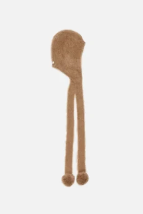 Mohairmössa med öronlappar