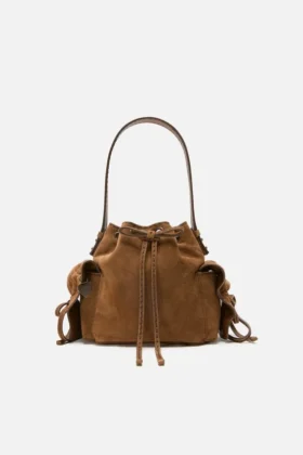 Multipocket mini-bucketväska