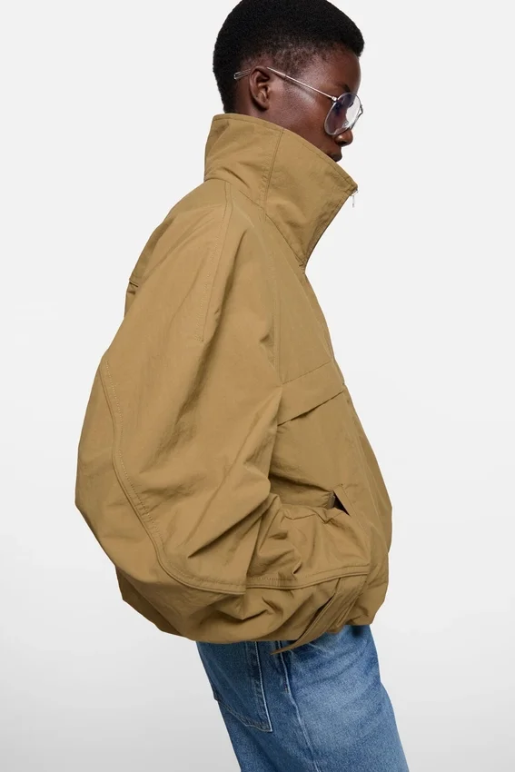 Nylonjacka med logotyp