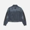 Patchwork-jeansjacka