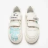 Platform-sneakers med kardborreband