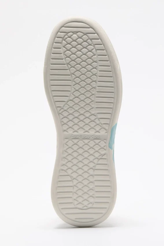Platform-sneakers med kardborreband