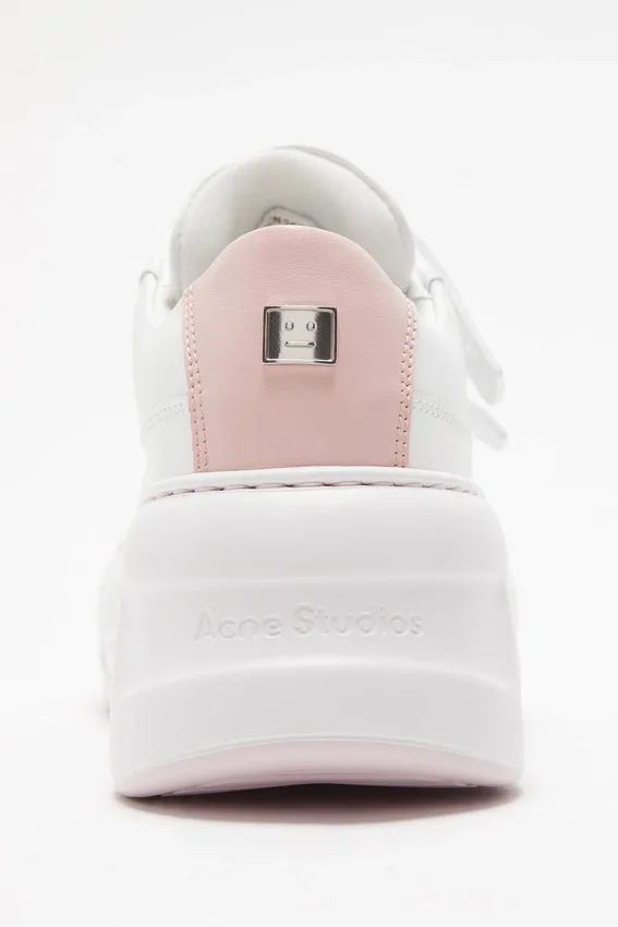 Plattformsneakers med kardborreband