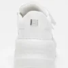 Plattformsneakers med kardborreband