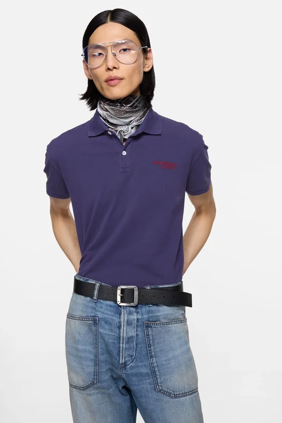 Polo-T-shirtar med logotyp