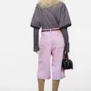Rosa jeansshorts