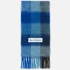 Rutig halsduk i mohair
