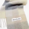 Rutig halsduk i mohair
