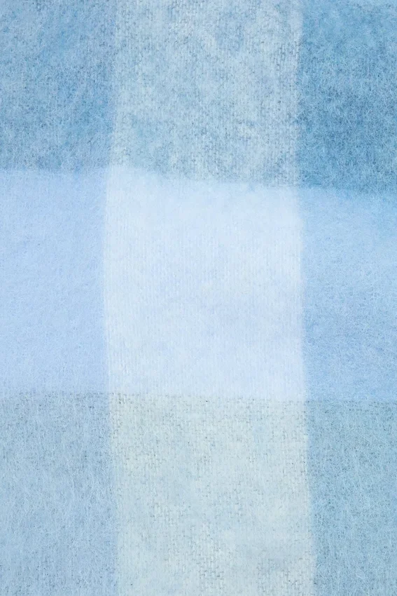 Rutig halsduk i mohair