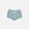 Rynkade rutiga shorts
