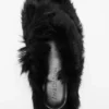 Sandaler i shearling