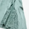 Satin-slipklänning