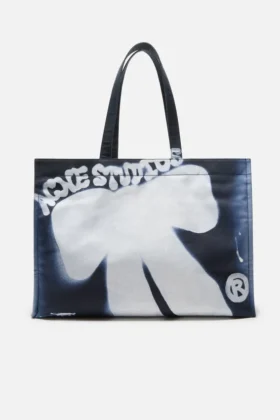 Shoppingtote med spraylogotyp