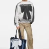 Shoppingtote med spraylogotyp