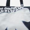 Shoppingtote med spraylogotyp