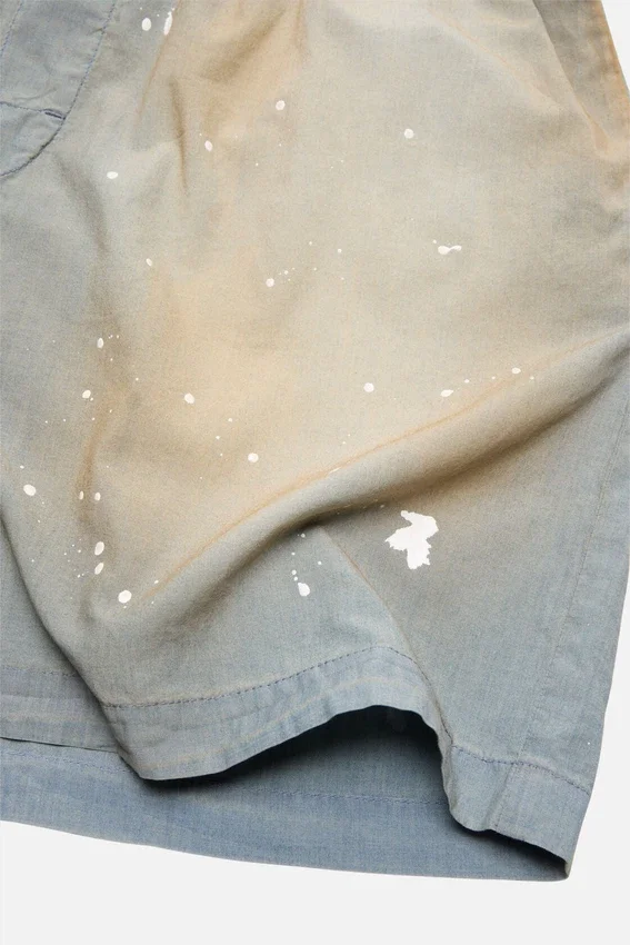 Shorts med logotypstämpel