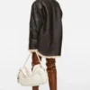 Skjortjacka i shearling