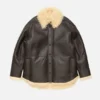 Skjortjacka i shearling